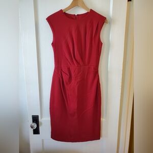 Betsy Johnson Sleeveless Brick Red Dress Size 4
